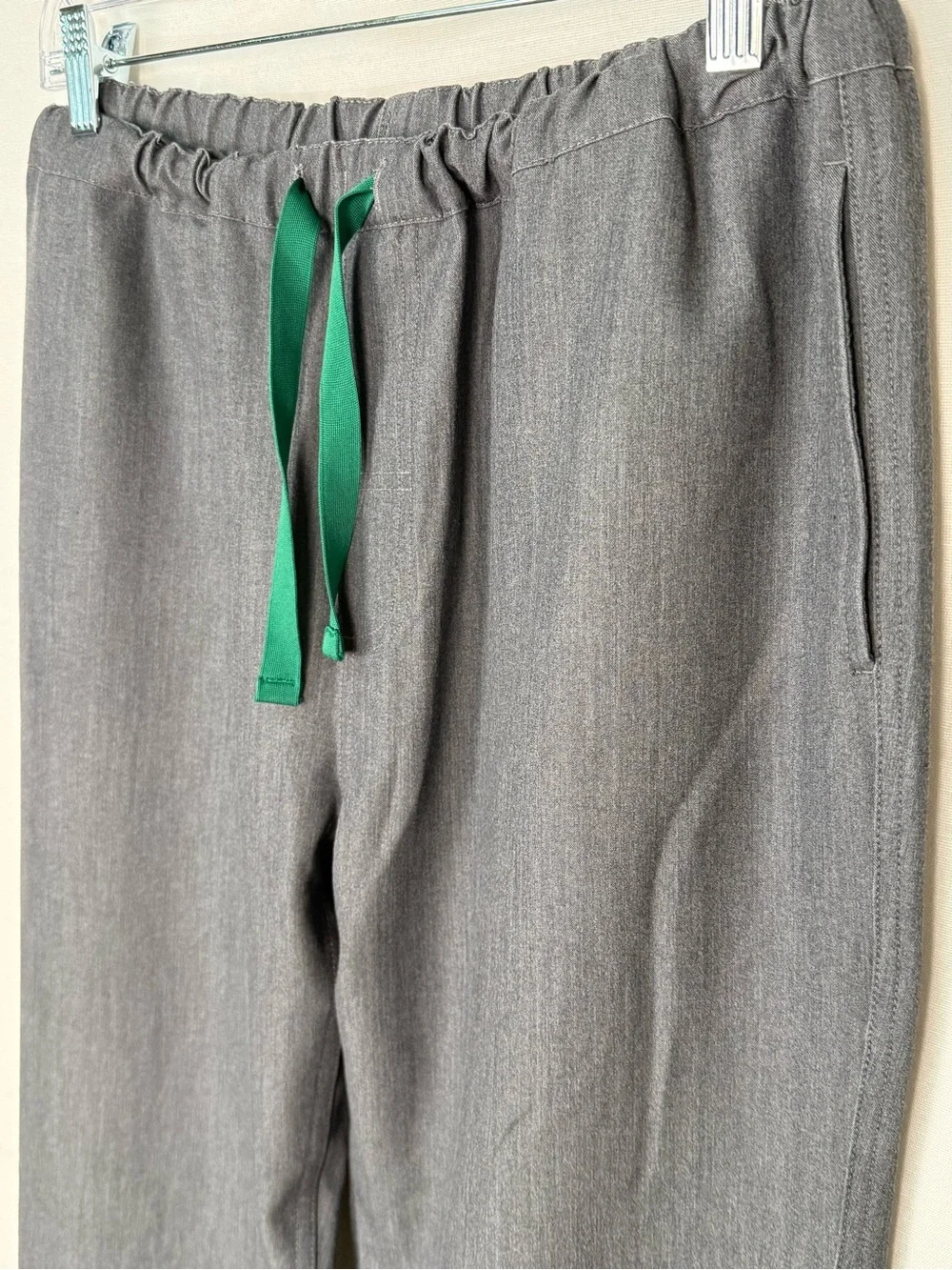Figs Men's Gray Scrub Set Technical Collection Top and Pants